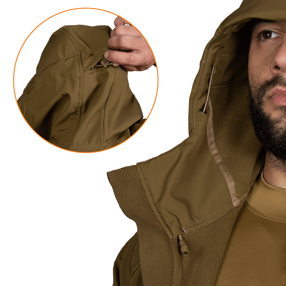 Куртка Camotec Stalker SoftShell Койот Фото 3